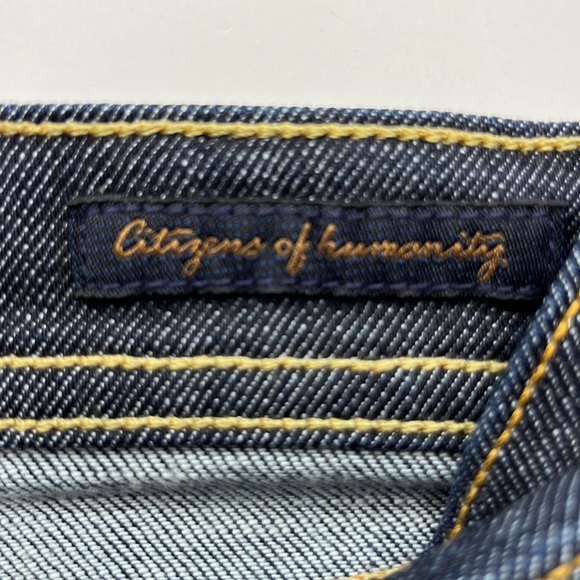 Citizens Of Humanity Ingrid #002 Stretch Low Waist Flare Size 25 - Picture 9 of 16